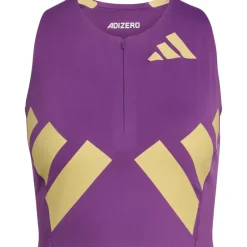ADIZERO ROAD TO RECORDS CROP TOP LÖPARLINNE