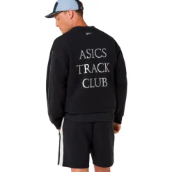 ASICS TRACK CLUB HERITAGE CREW-NECK TOP LÖPARTRÖJA
