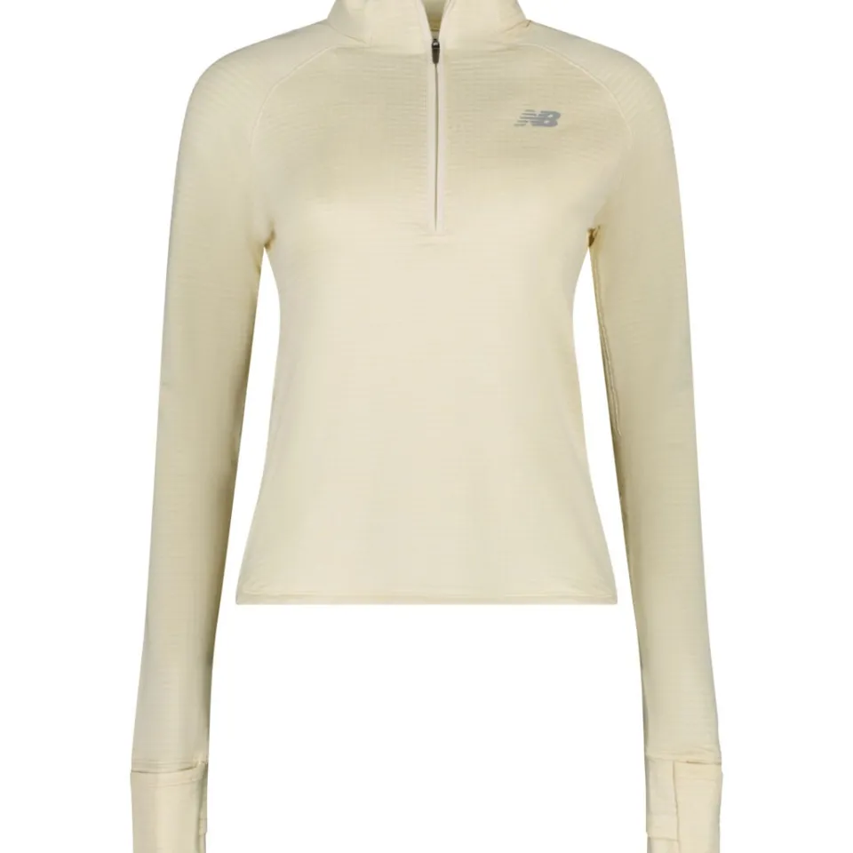 ATHLETICS HEAT GRID HALF ZIP LÖPARTRÖJA