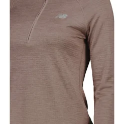 ATHLETICS HEAT GRID HALF ZIP LÖPARTRÖJA