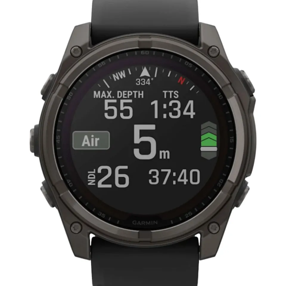 FENIX 8 SAPPHIRE SOLAR 51mm SPORTKLOCKA