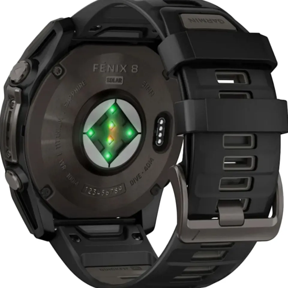 FENIX 8 SAPPHIRE SOLAR 51mm SPORTKLOCKA