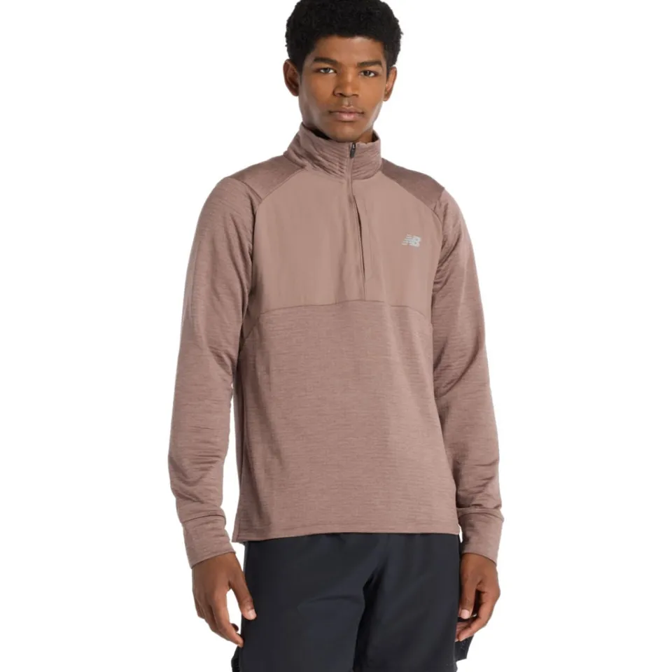 HEAT GRID HALF ZIP LÖPARTRÖJA