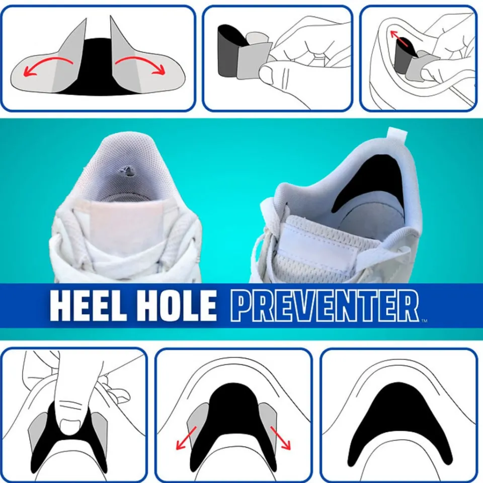 HEEL HOLE PREVENTER