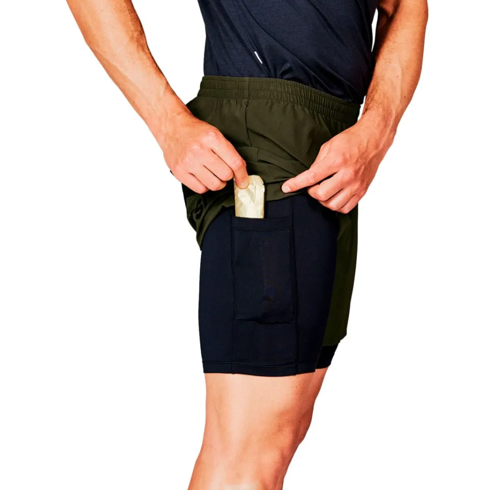 PACE 2IN1 SHORTS 5" LÖPARSHORTS
