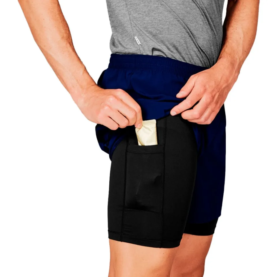 PACE 2IN1 SHORTS 5" LÖPARSHORTS