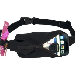 Performance Belt BLACK with BLACK Zipper Löparbälte