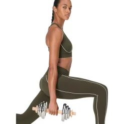 POWER WORKOUT LEGGINGS WITH PIPING LÖPARTIGHTS