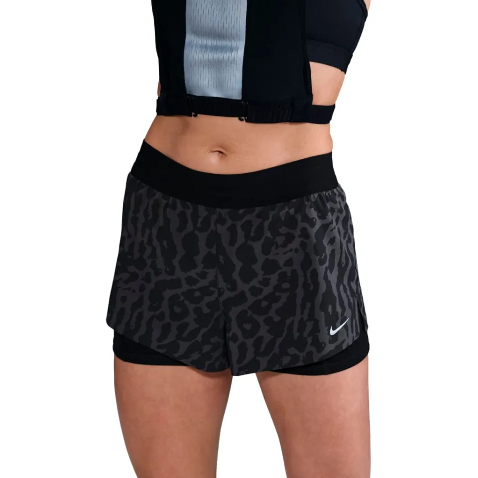 SWIFT WOMENS DRI-FIT MID-RISE LÖPARSHORTS