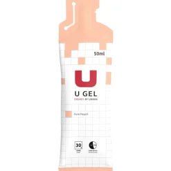 U GEL (30G CARBS) PURE PEACH