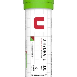 U HYDRATE JORDGUBB/LIME 10ST/RÖR