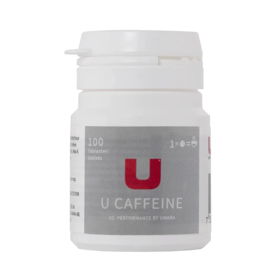 U Koffein 50 mg 100 st Koffeintabletter