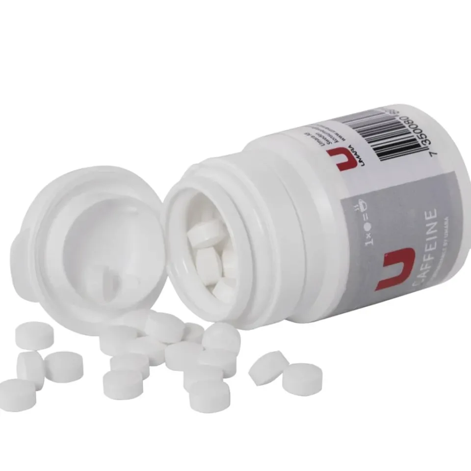 U Koffein 50 mg 100 st Koffeintabletter